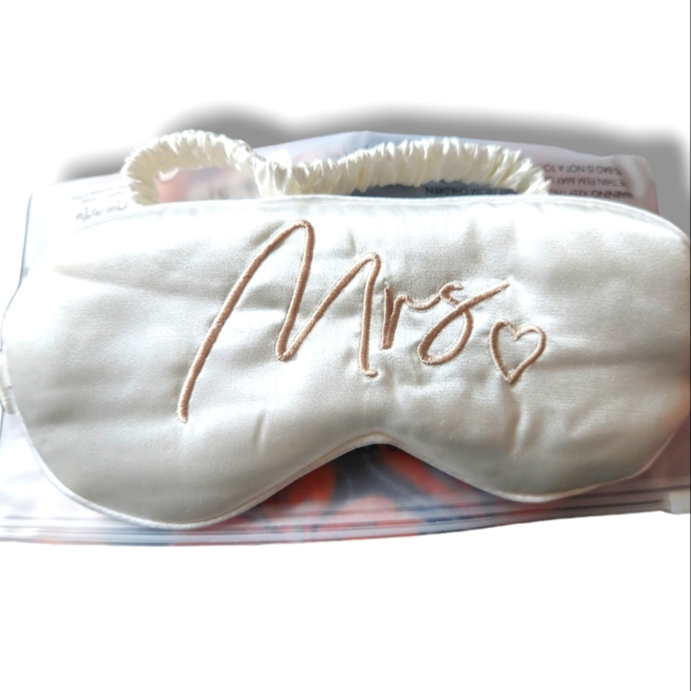 "Mrs." Premium Silky Sleep Mask
